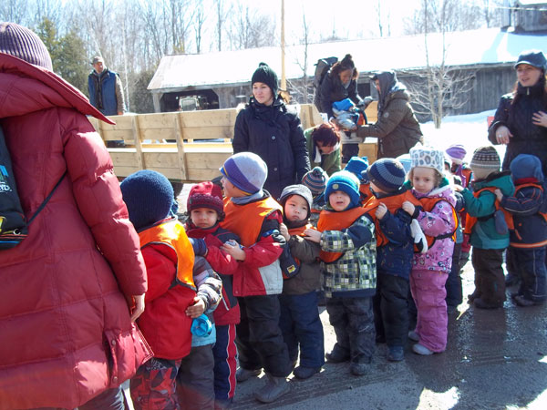 Garderie Coin DOiseaux, cabane a sucre